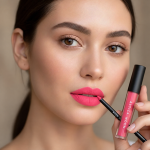 Attica Moon Boldly Matte Lipstick & Lip Liner — 2‑Piece Set - Magenta
