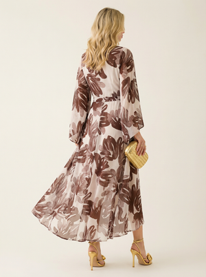 Desert Rose Wrap Dress