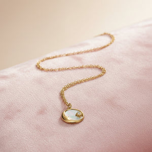 Crescent Moon Statement Necklace (Double-Sided)