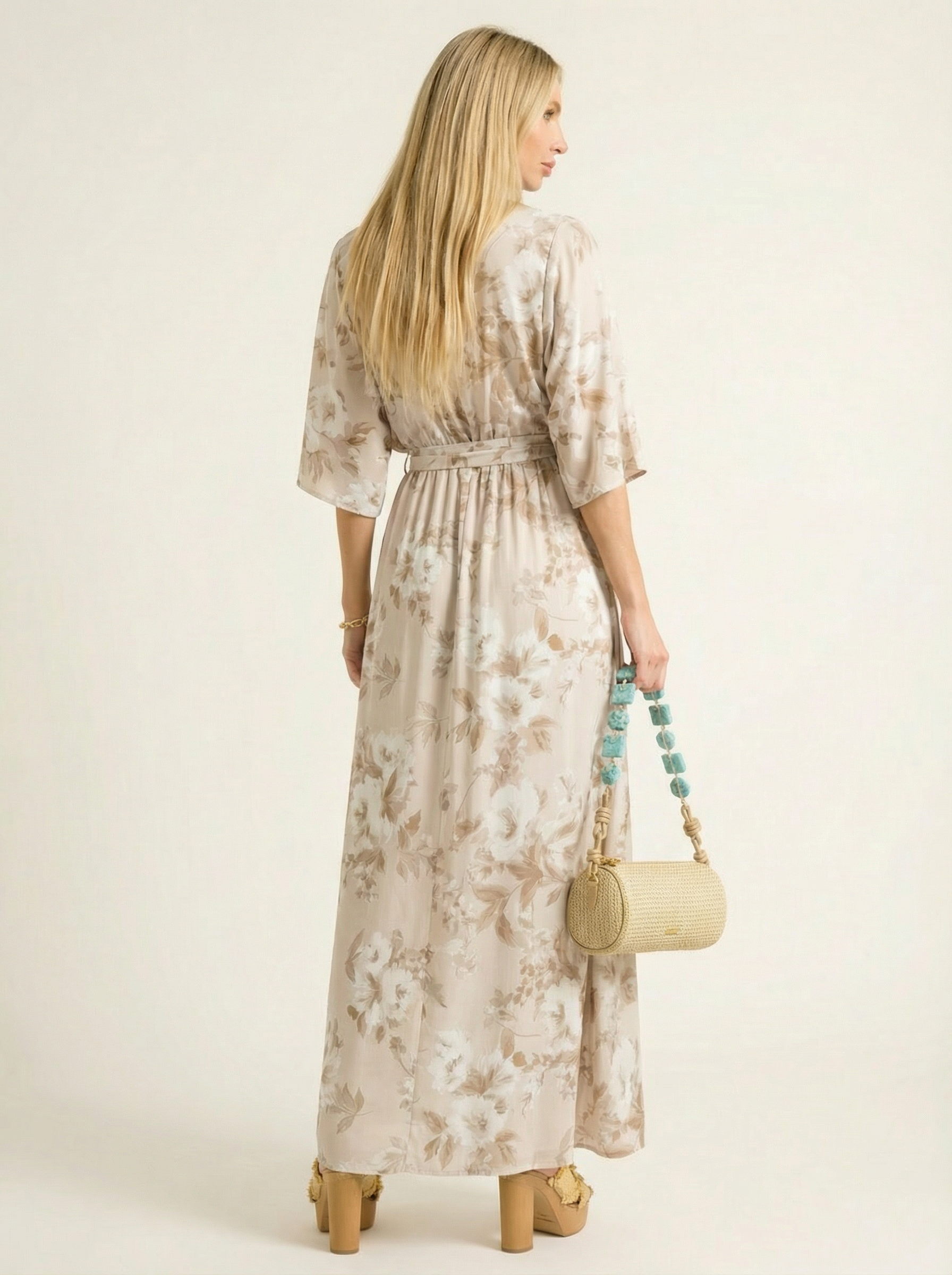 Whispering Meadow Wrap Dress