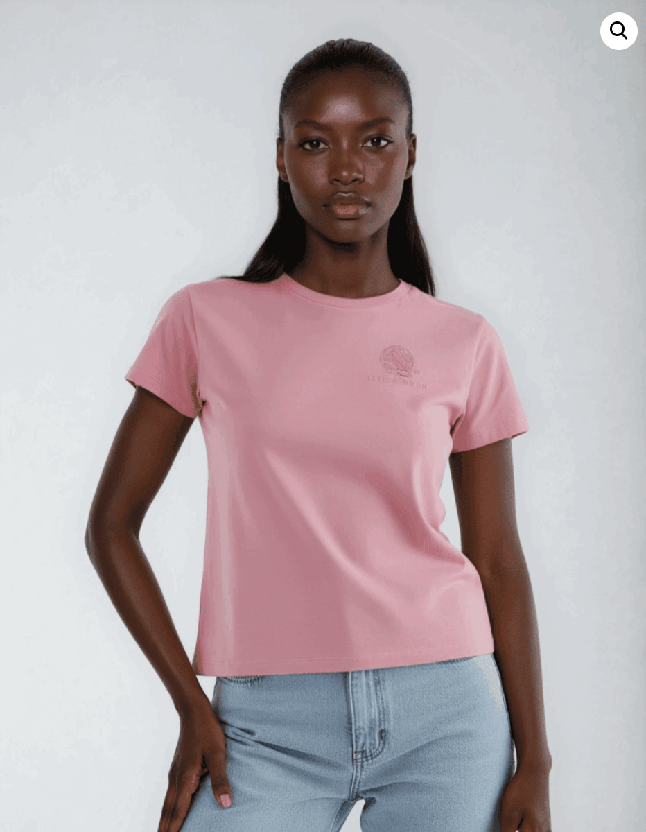 Attica Moon | Embroidered Moonmark T-Shirt