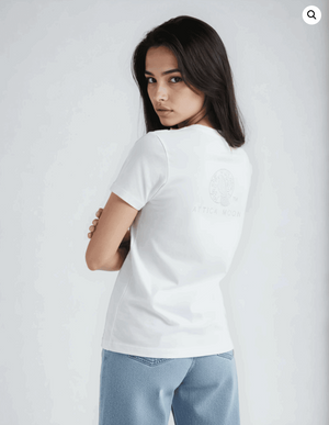 Attica Moon | Embroidered Moonmark T-Shirt