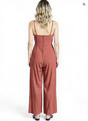 Weekend Runaround V Neck Jumpsuit