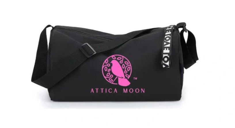 Attica Moon | LN Duffel Bag – Pink Logo