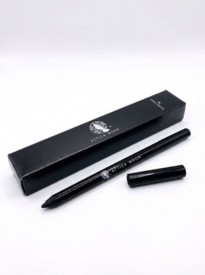 Attica Moon Eyeliner Crayon — Built‑In Sharpener | Smooth, Long‑Wearing Formula - Black