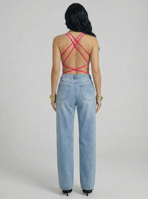 The Pink Mirage Body Suit