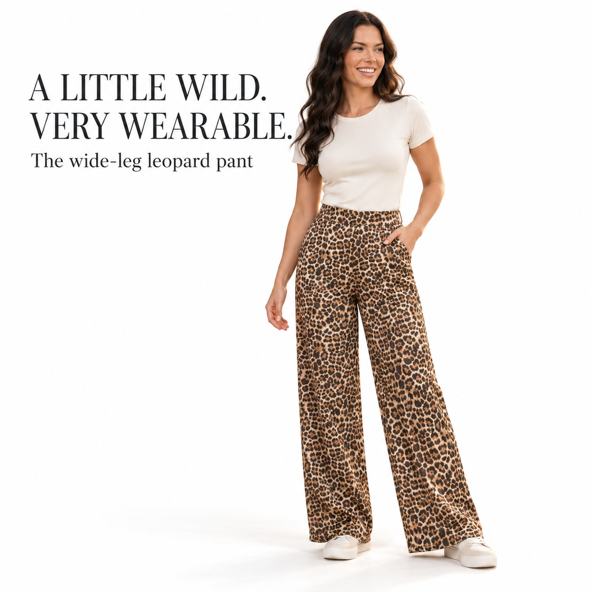 Elysian Wild Wide‑Leg Pants