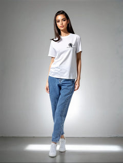 Bubbly Logo T-Shirt - White