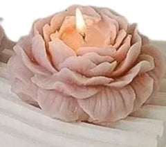 Attica Moon Rose Shaped Soy Wax Candle - Rose (Pink)