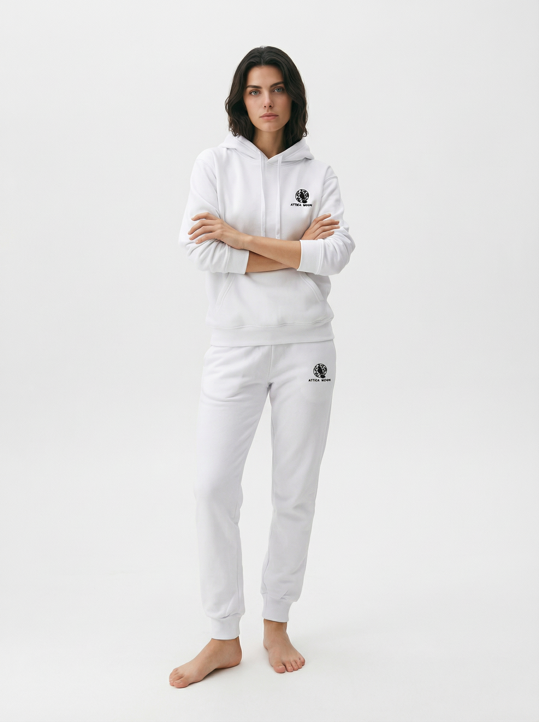 Attica Moon Comfy Duo Set - White