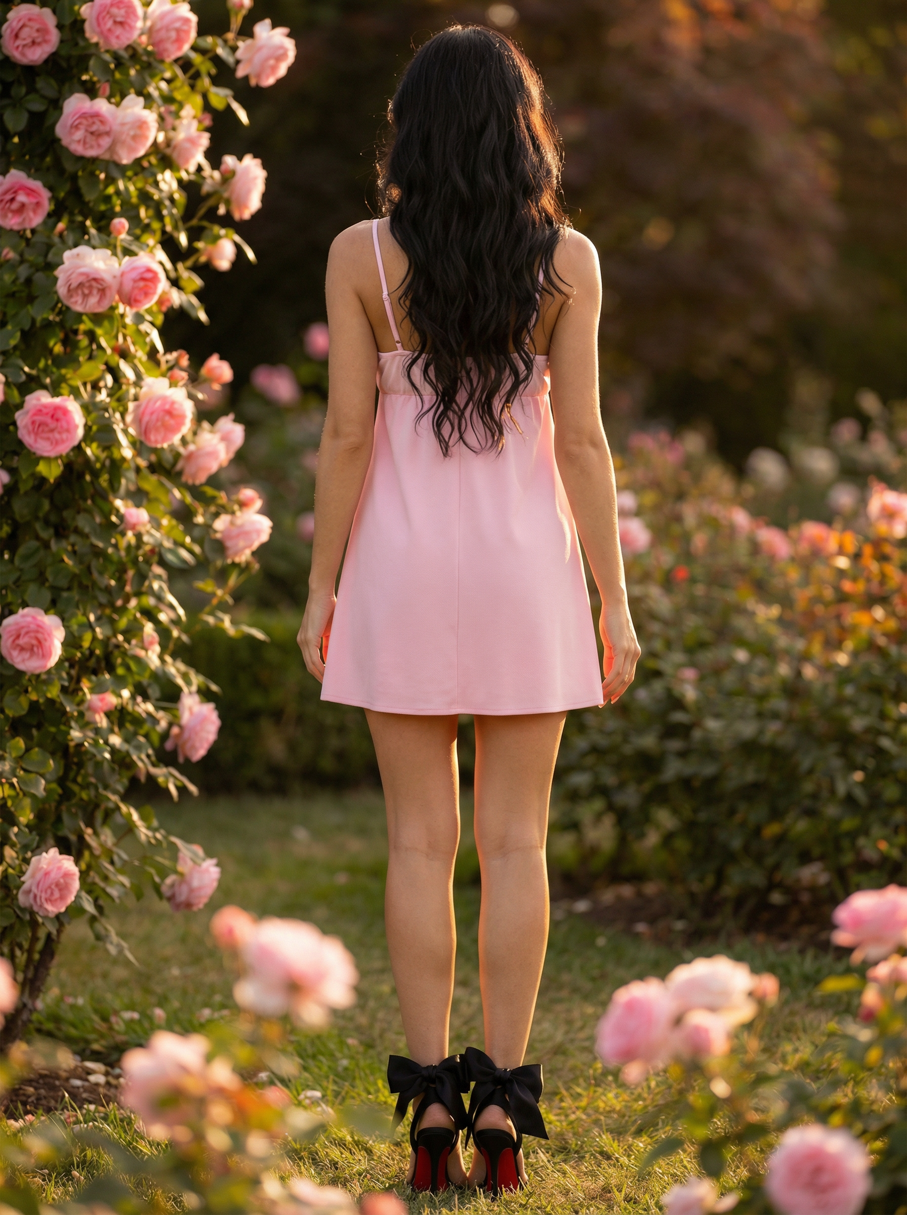 Elysian Bloom Dress - Pink