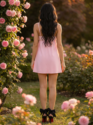 Elysian Bloom Dress - Pink
