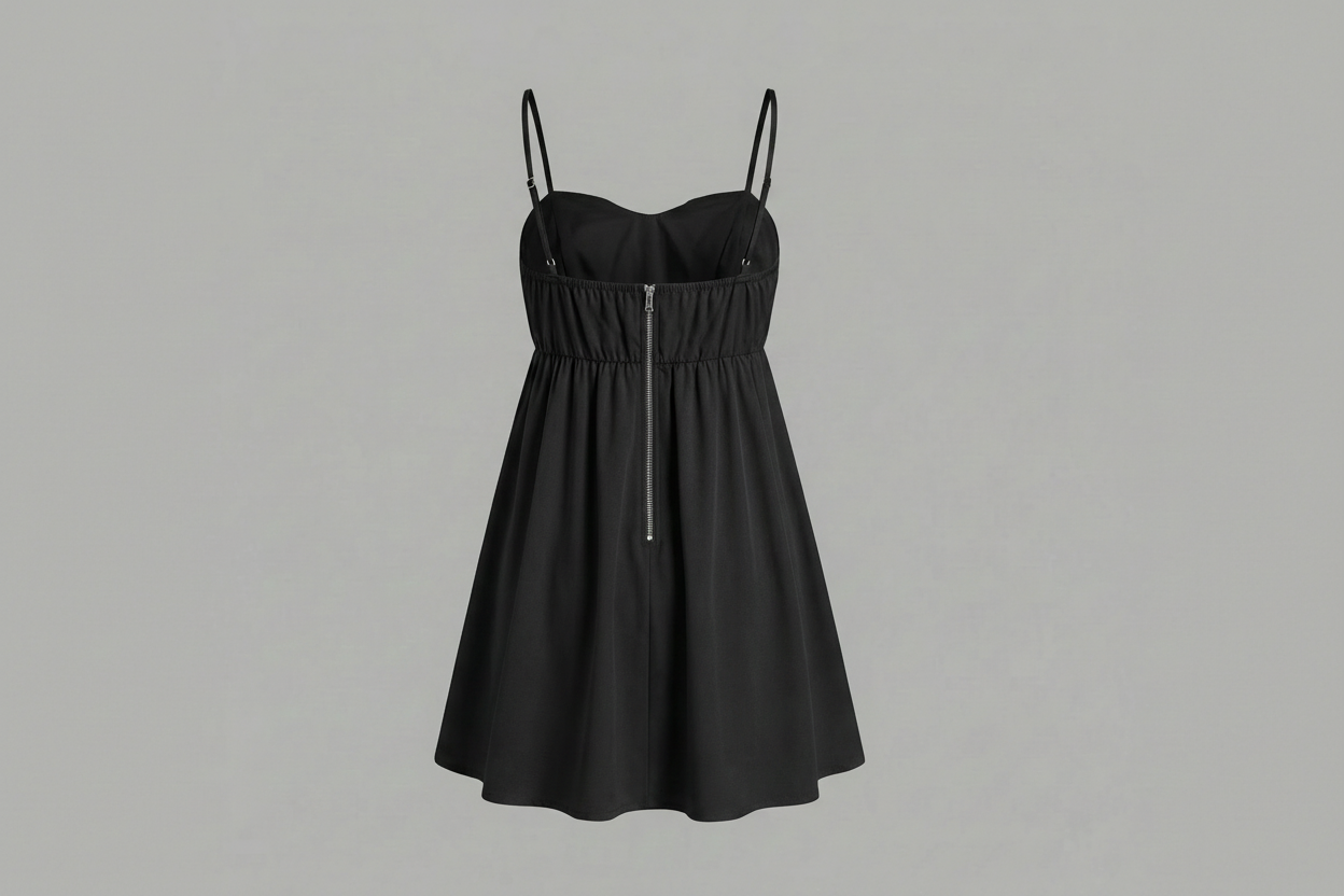Elysian Bloom Dress - Black