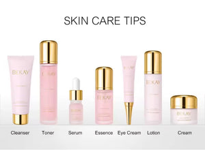 Peach Radiant Renewal Skincare Set (9 Pieces)