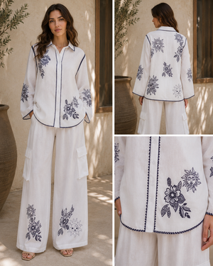 Mediterranean Muse Set - White