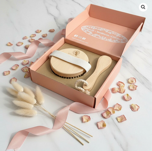 Attica Moon Body Brush Duo Set | Your Answer To Dry, Lifeless Skin, Smooth, Refreshed, And Revitalized.