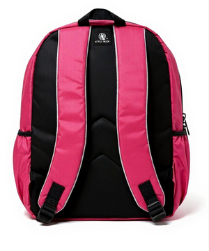 Attica Moon | Luna Embroidered Logo Backpack – Magenta