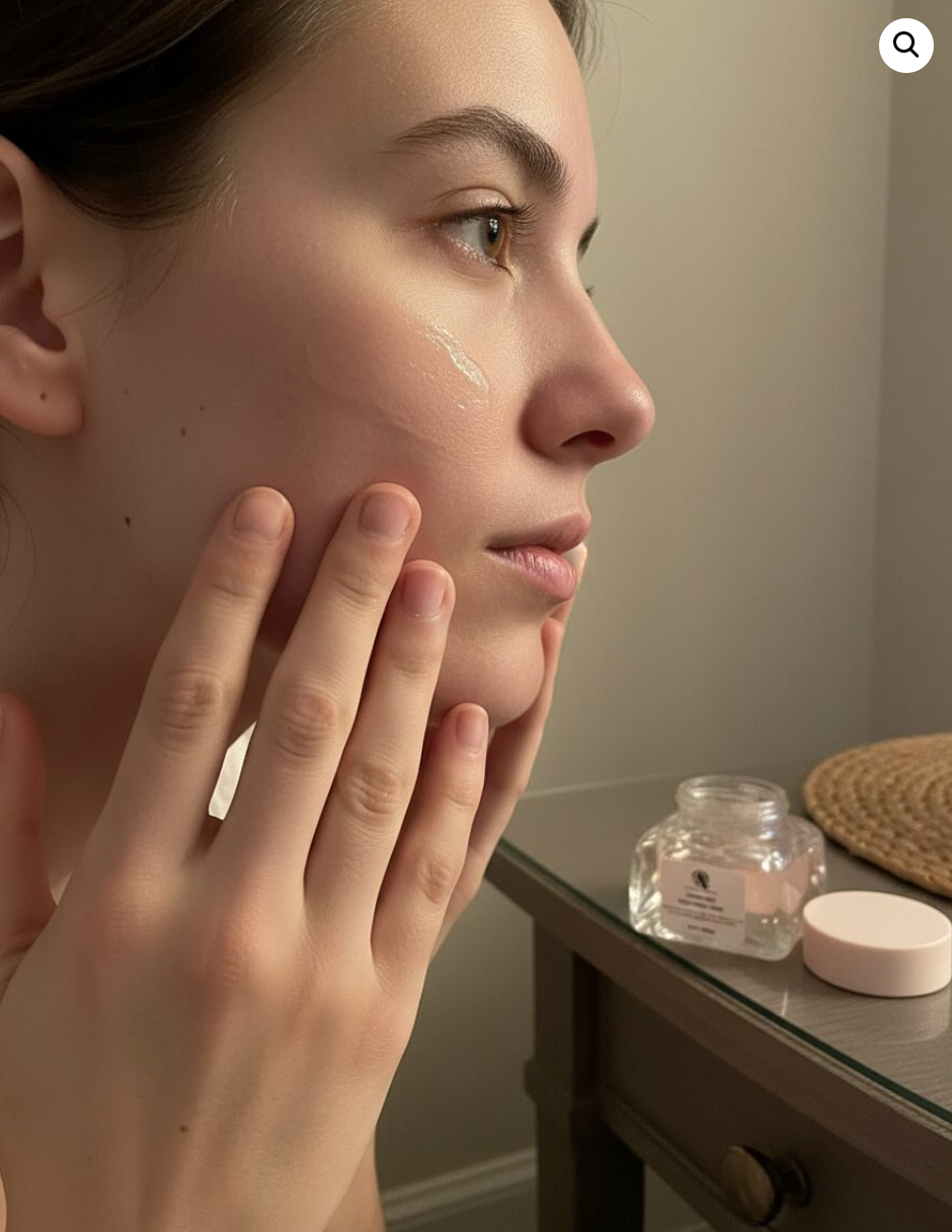 Attica Moon Sarang Rose Night Repair Cream | An Overnight Gel-Cream That Hydrates, Renews, And Restores Radiance While You Sleep.