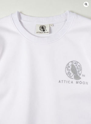 Attica Moon | Embroidered Moonmark T-Shirt