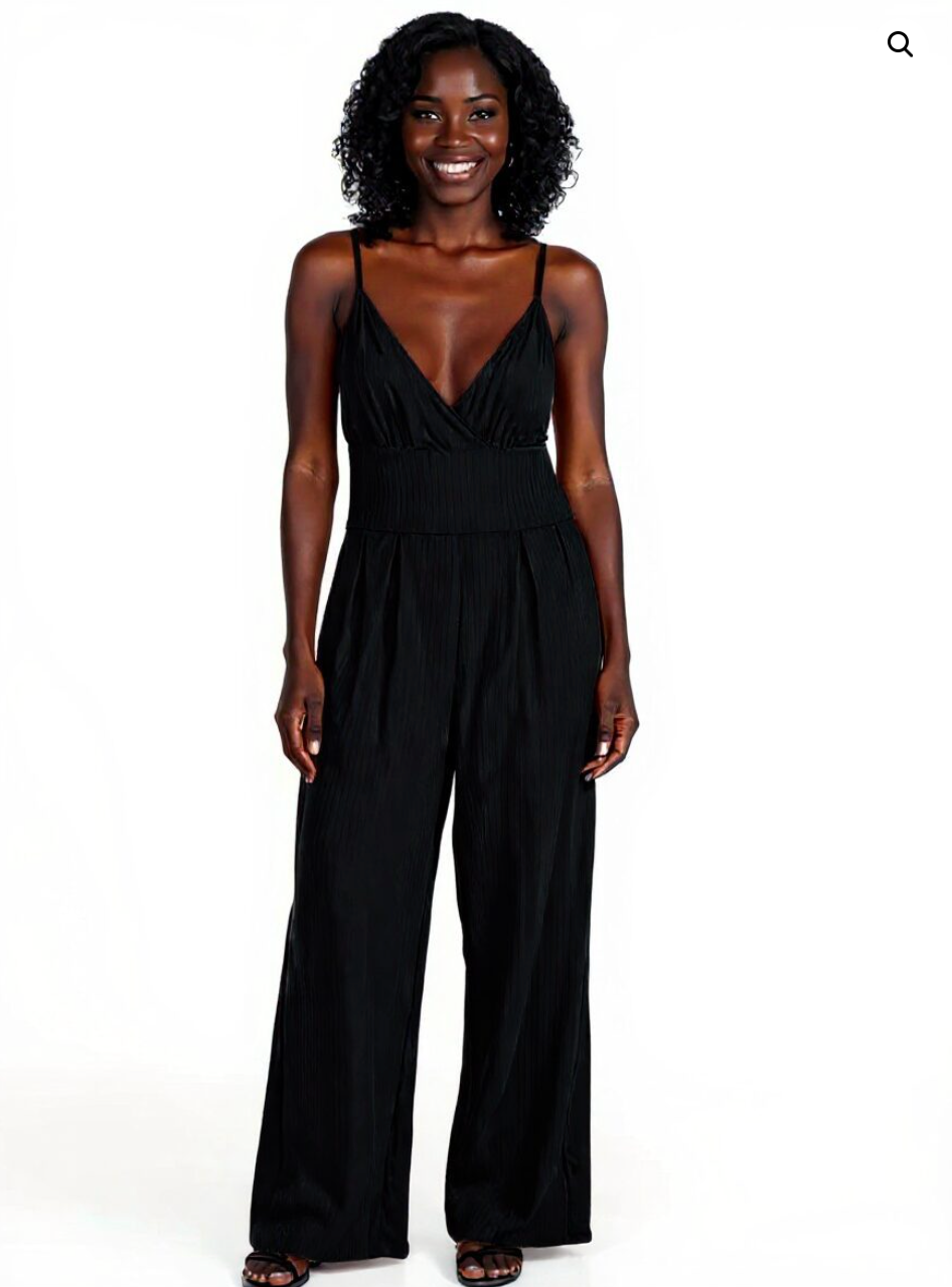 Weekend Runaround V Neck Jumpsuit