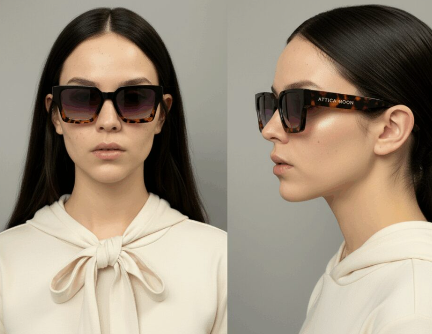 SQ Sunglasses - BM Animal Print