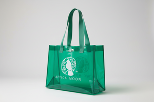 Clear Tote Bag – Green