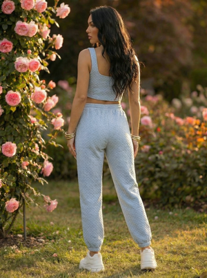 The Cloudbound 2 Piece Lounge Set - Gray