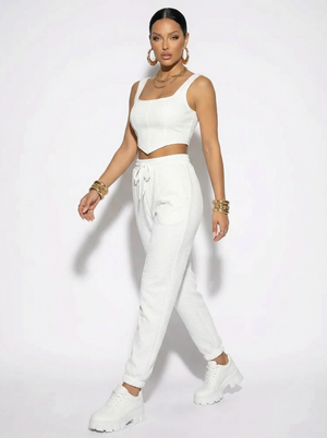 The Cloudbound 2 Piece Lounge Set - White