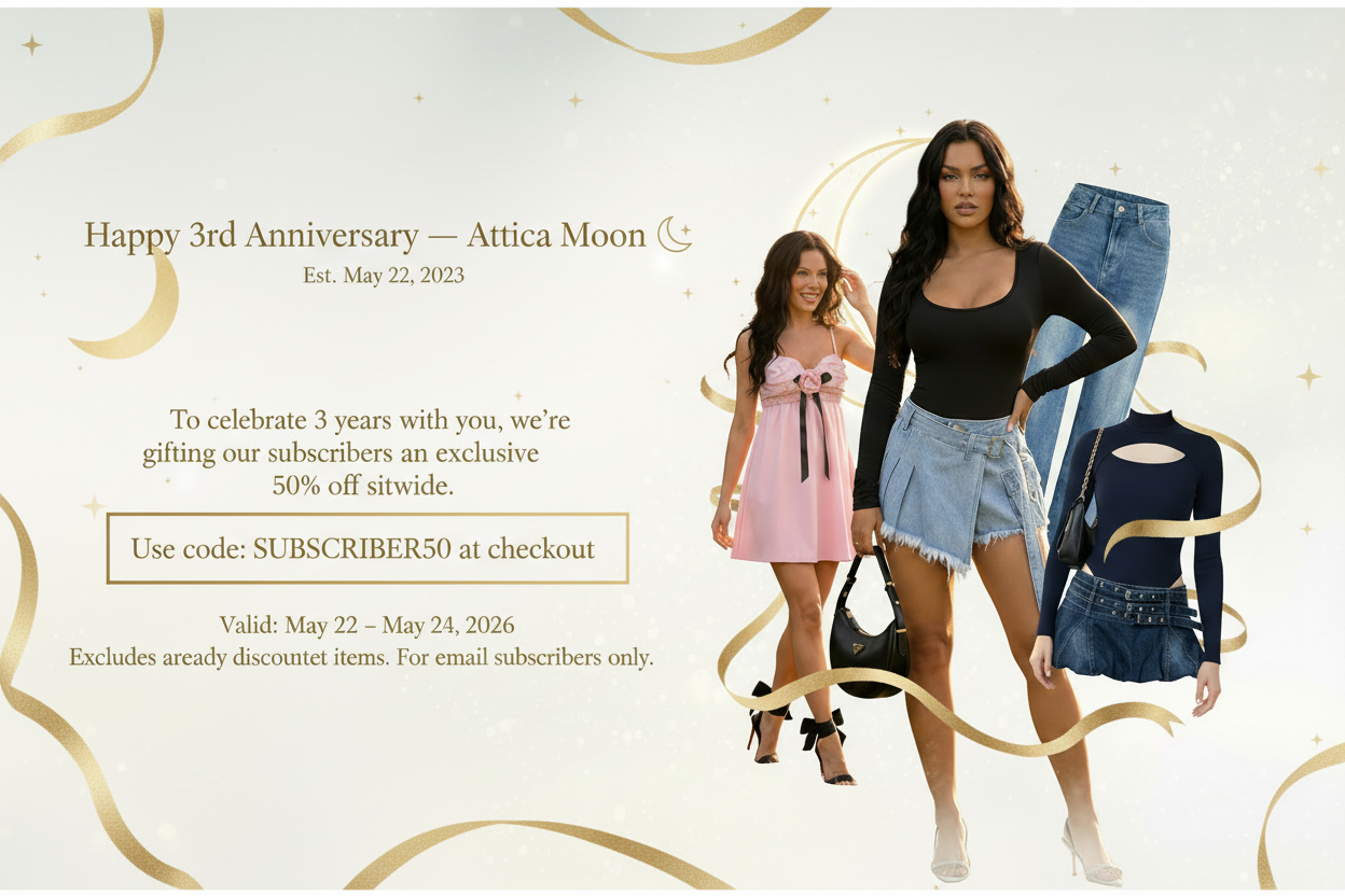 Attica Moon Anniversary Banner - Desktop Version