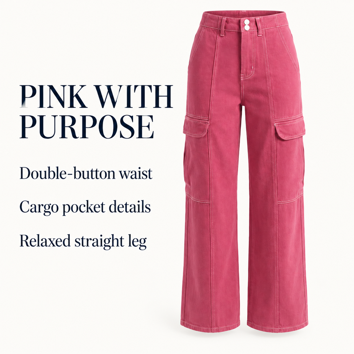 The Bubblegum Cargo Jeans