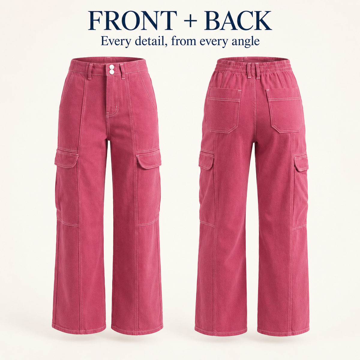 The Bubblegum Cargo Jeans