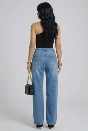 The Shadowline One‑Shoulder Bodysuit