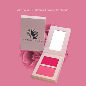 Attica Moon | Cream & Powder Blush Duo - T Color